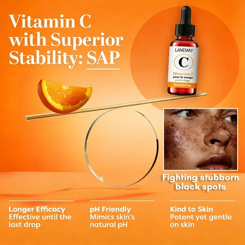 Suero Facial De Vitamina C Para Manchas Oscuras 30ml
