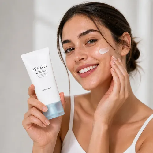 Crema Facial Hidratante Hyalu Cica Skin1004 Piel Seca