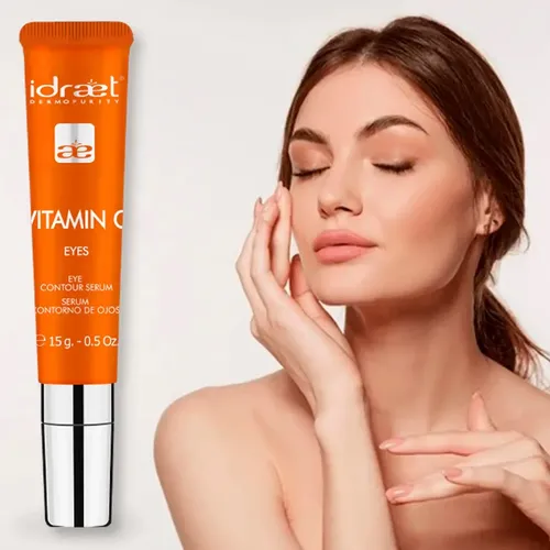 Contorno De Ojos Vitamina C Idraet Antiage Manchas Ojeras