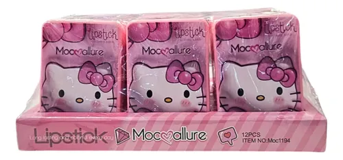 Kitty Mini Labiales 5 Tonos Rojos Set Niñas Premium