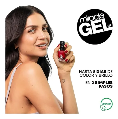 Esmalte de uñas SALLY HANSEN – Miracle Gel™ Cant Beet Royalty 474