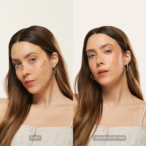 Holista Skincare Blush Rubor Líquido 8 Ml Tono Del Maquillaje Nude Pink