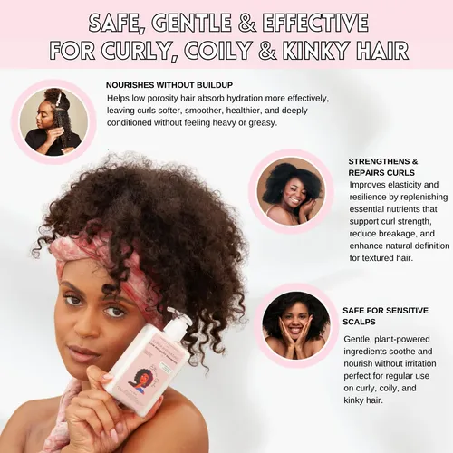 Mascarilla Capilar Ethnic Gals, 280 Ml, Manteca De Karité Y