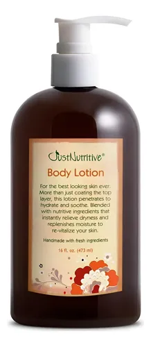 Just Nutritive Body Lotion Mejor Loción Para Su Cuerpo Con Y