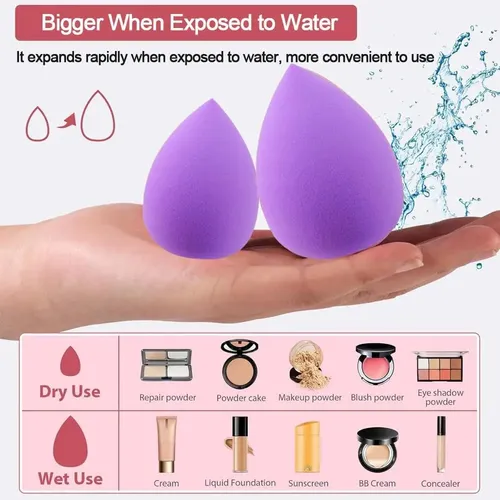 – Brochas Maquillaje Profesional Y Herramientas Zzl-