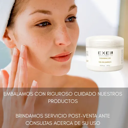 Gel Limpieza Facial Exel Antiacne Poros Suavidad 240ml