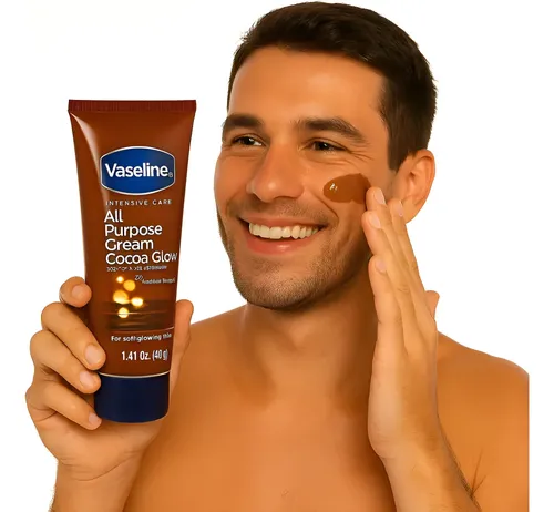 Loción Corporal Vaseline Cocoa Glow Hidratación 40 G X3 Uni