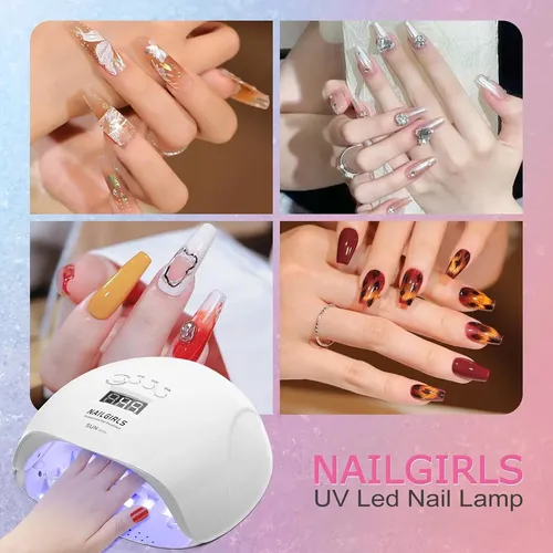Lámpara Uv Led 150w Para Uñas Con Sensor Y 4 Tiempos