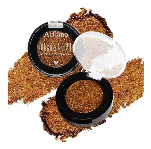 Paleta De Sombras Afflano Sunset Glitter 19h
