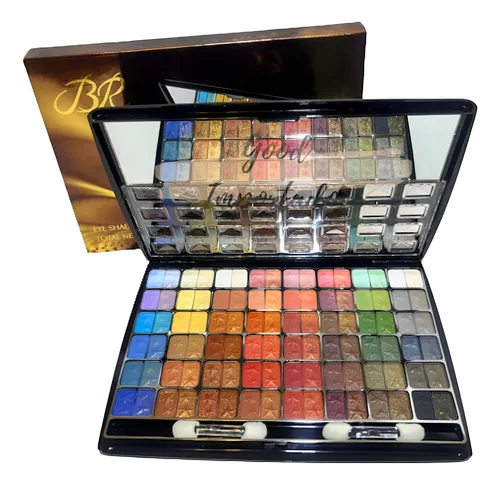 Paleta De 48 Sombras Satinadas Br