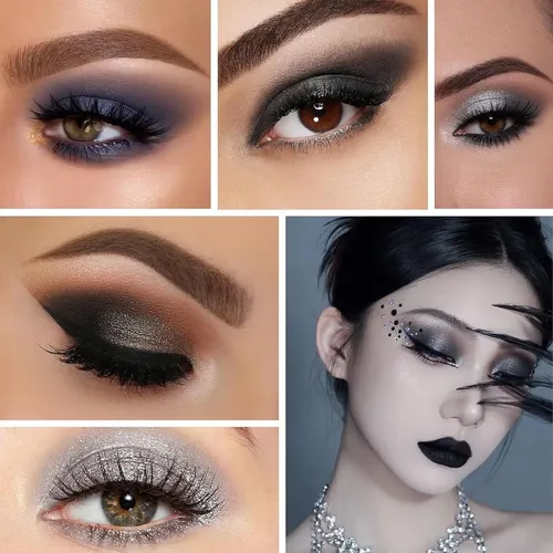 Paleta De Sombras K’apeine 25 Color Silver Galaxy