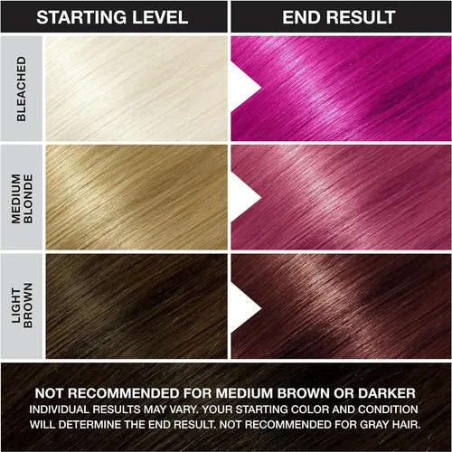 Tinte Semipermanente Punky Flamingo Pink Para Cabello