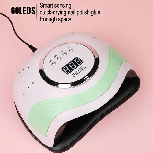 Cabina Para Uñas Profesional Uv/led 60 Leds Sun Y23 248w