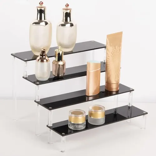 4 Niveles Organizador De Perfumes Exhibidores De Acrilico