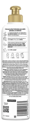 Crema para Peinar Pantene Biotinamina Fortalecedora B3 300 ml