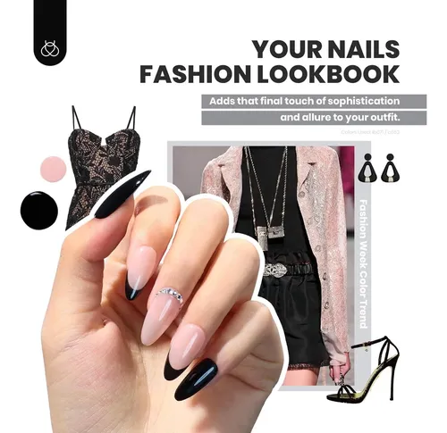 Set De Esmalte De Gel Beetles Colorful Muse 44 Piezas
