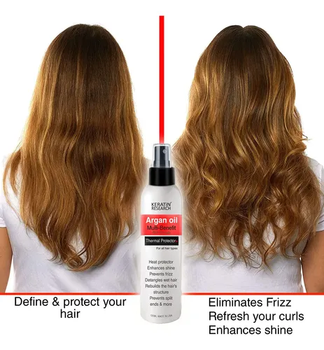 Protector Térmico Para El Cabello En Aerosol Keratin Researc