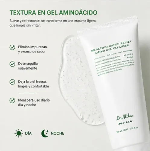 Gel Limpiador Calmante De Aminoácidos