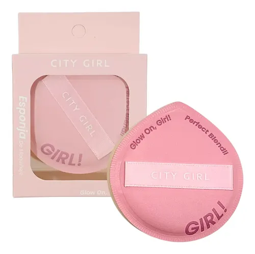 Esponja De Maquillaje Gota City Girl P/ Apicar Difuminar