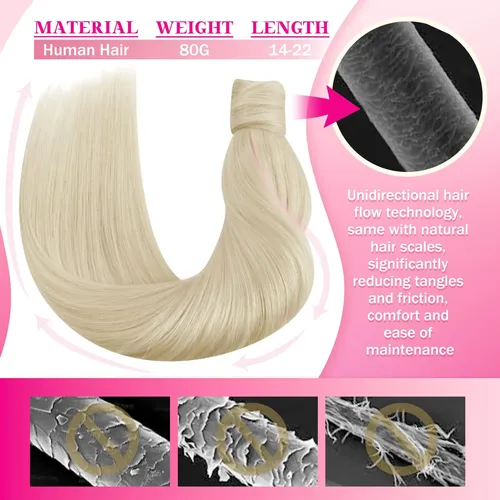 Extensiones De Cabello Cola De Caballo Ve Sunny, Cabello Hum