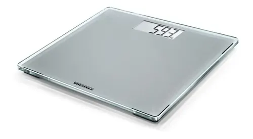 Balanza De Baño Digital Leifheit Soehnle Compact 300 Silver Color Plateado