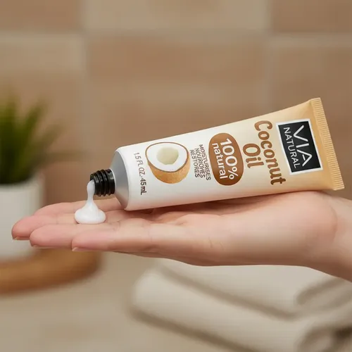 Via Natural Coconut Oil X1 Natural 45ml Hidratante Piel