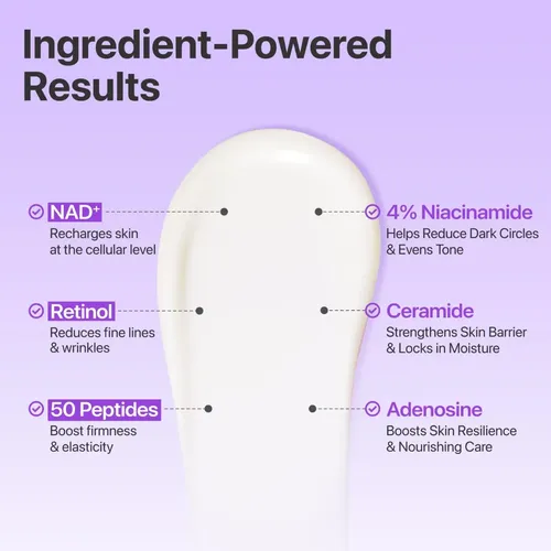 Contorno De Ojos Retinol Nad+ Antiarrugas 10 Ml Todo Tipo De Piel Día/noche