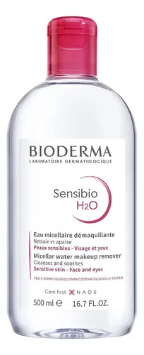 Agua Micelar Bioderma Sensibio H2o Desmaquillante 100ml