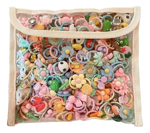 Ligas De Pelo Para Bebé Sin Daño, Bandas Elásticas Para Niña