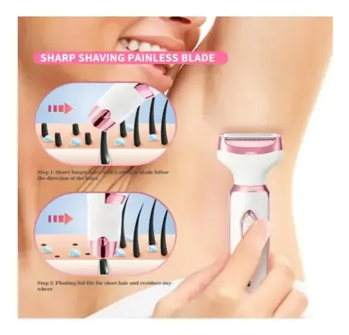Depiladora Recortadora 4 En 1 Recargable Bikini Nariz Cejas
