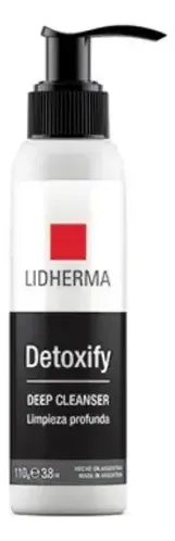 Lidherma Detoxify Cleanser Gel Limpieza Piel Grasa Impurezas