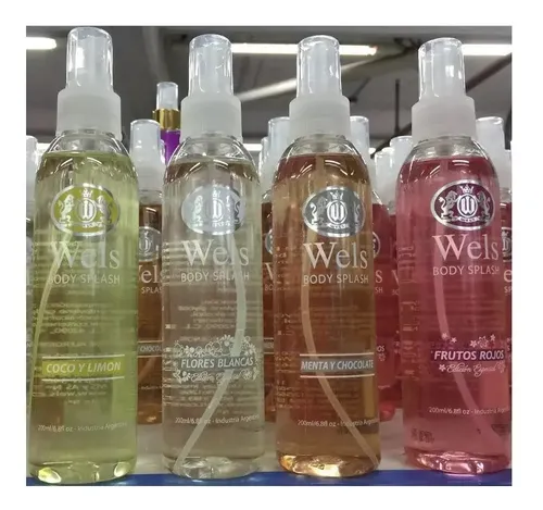 Body Splash Wels Acqua Marino Spray 200ml Mujer Argentina