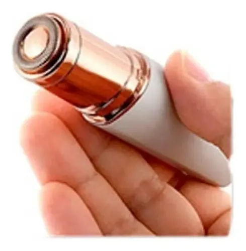 Depiladora facial eléctrica portátil con forma de lápiz labial