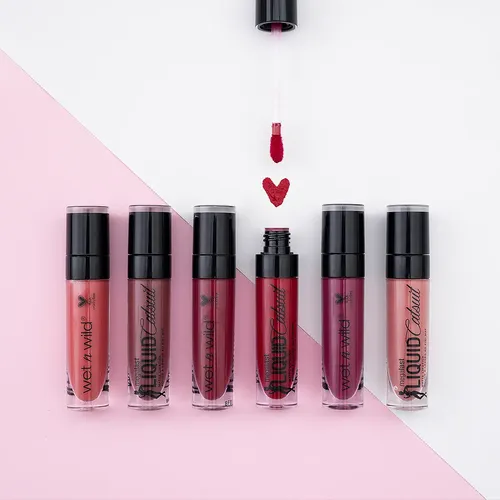 Labial Líquido Wet N Wild Megalast Catsuit Mate Bordó