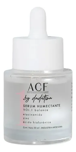 Acf By Dadatina Serum Humectante Vol 1 Balance X 30 Ml
