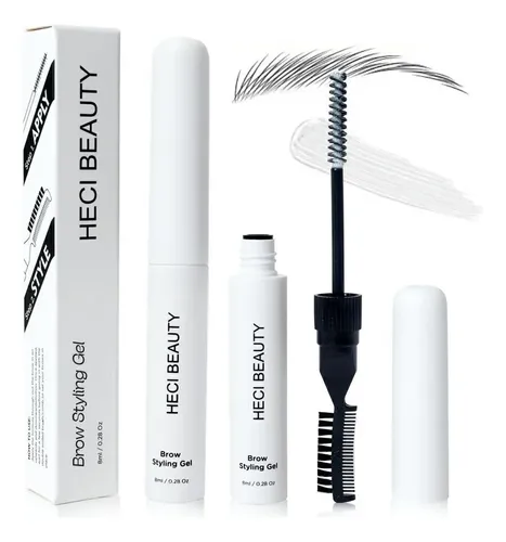 Gel Fijador Para Cejas Con Cepillo Y Peine 3d