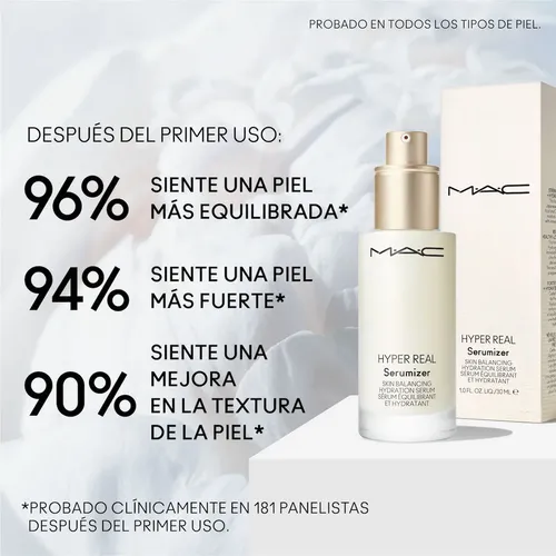 Mac Hyper Real Serumizer Serum Hidratante 30 Ml