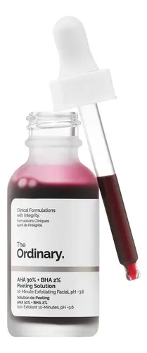 Sérum AHA 30% + BHA 2% Peeling Solution The Ordinary noche para todo tipo de piel de 30mL 20+ años