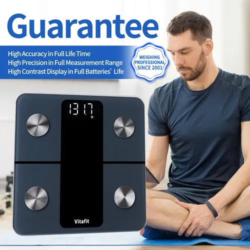 Vitafit Balanza Vt701 Digital 400lb Composición Corporal