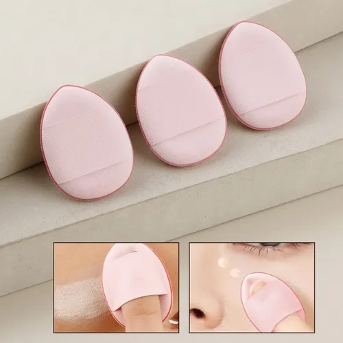 Set De 6 Brochas Y Algodones Para Maquillaje