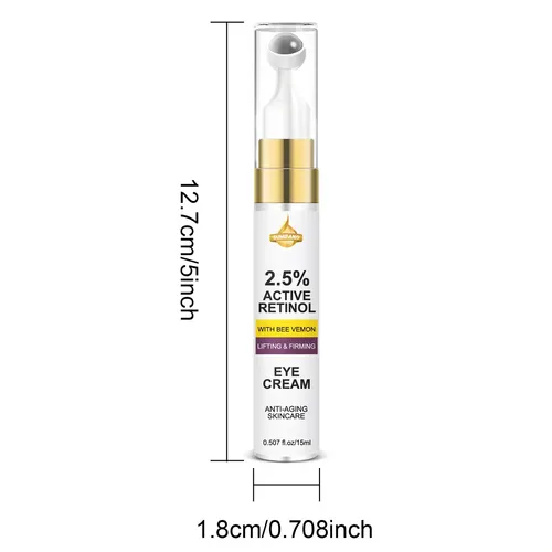 Set Crema Antiedad Para Ojos Con Rodillo Masajeador