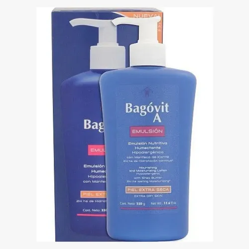 Emulsión Nutritiva Bagovit A Piel Extra Seca X 350 Gr