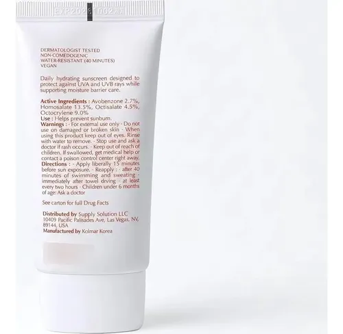 Protector Solar Facial Ligero K-beauty Moisture Shield Spf