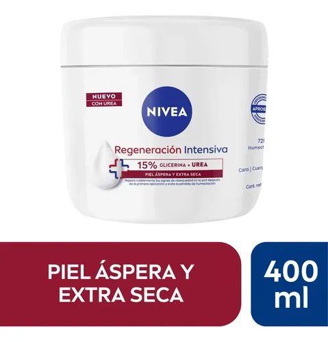 Crema Hidratante Cuerpo Nivea Regeneración Intensiva 400ml