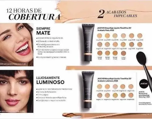 Mary  Kay  Bases De Maquillaje Timewise 3 D