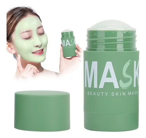 Mascarilla Verde En Barra, Té Verde Mascarilla De Arcilla