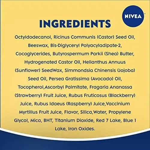 Nivea Blackberry Lip Care – Bálsamo Labial Teñido Para Lab