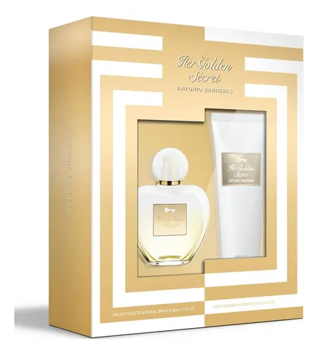 Set Perfume Her Golden Mujer 50ml + 75ml Banderas