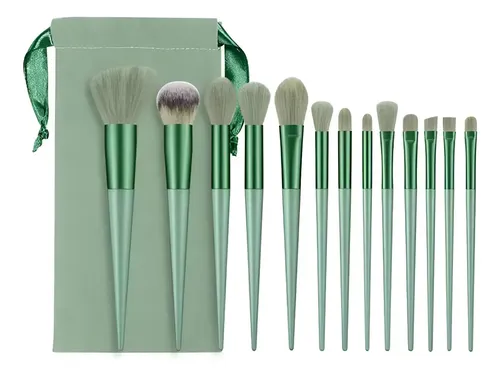 Brochas De Maquillaje Juego De 13 Piezas Pinceles Cosmeticos