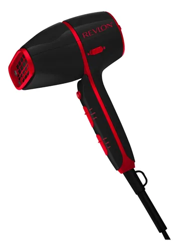 Secador De Pelo Revlon Rvdr5320bla Boquilla Giratoria Negro